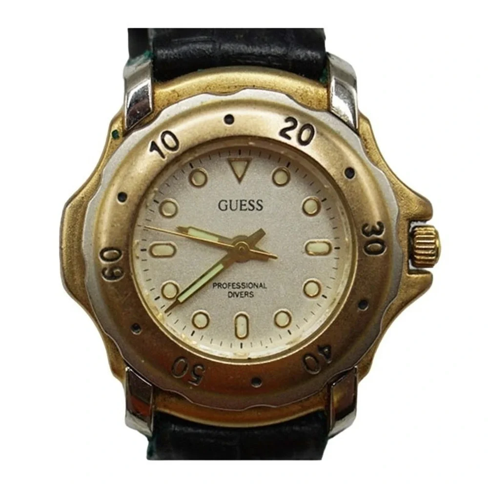 Women Guess Professional Divers Quartz WR Analog Watch